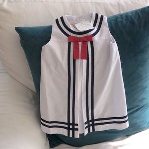 NWT Beaufort Bonnet Sailor Dress, sz 12-18 mos